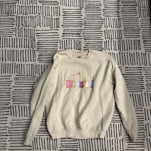 Disneyland Sweatshirt in Beige/sand